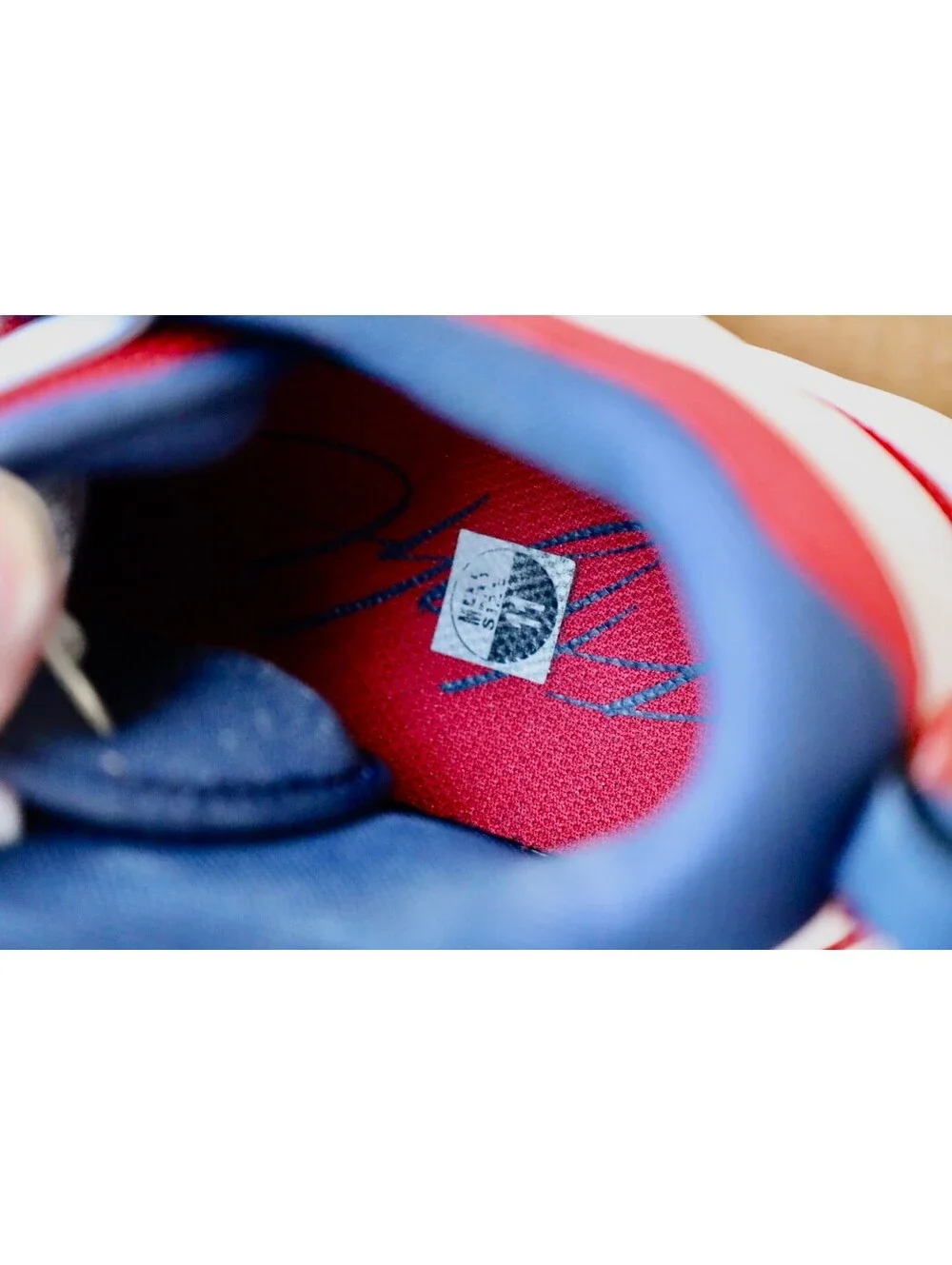 Size 11 - Air Jordan Stay Loyal 3 White Varsity Red Navy Mens